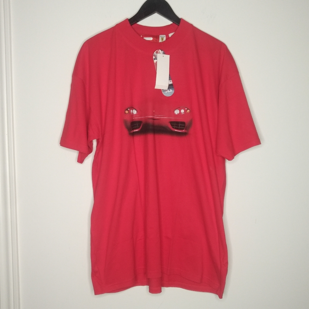 Vintage Fila Ferrari crew tshirt - never worn XXL
